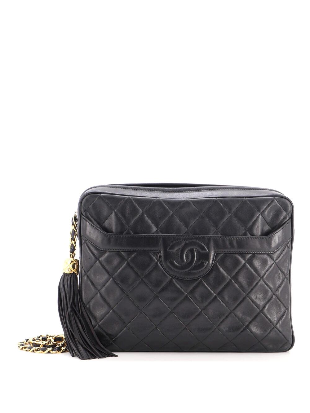 Chanel Vintage Camera Tassel Bag #370940C30B